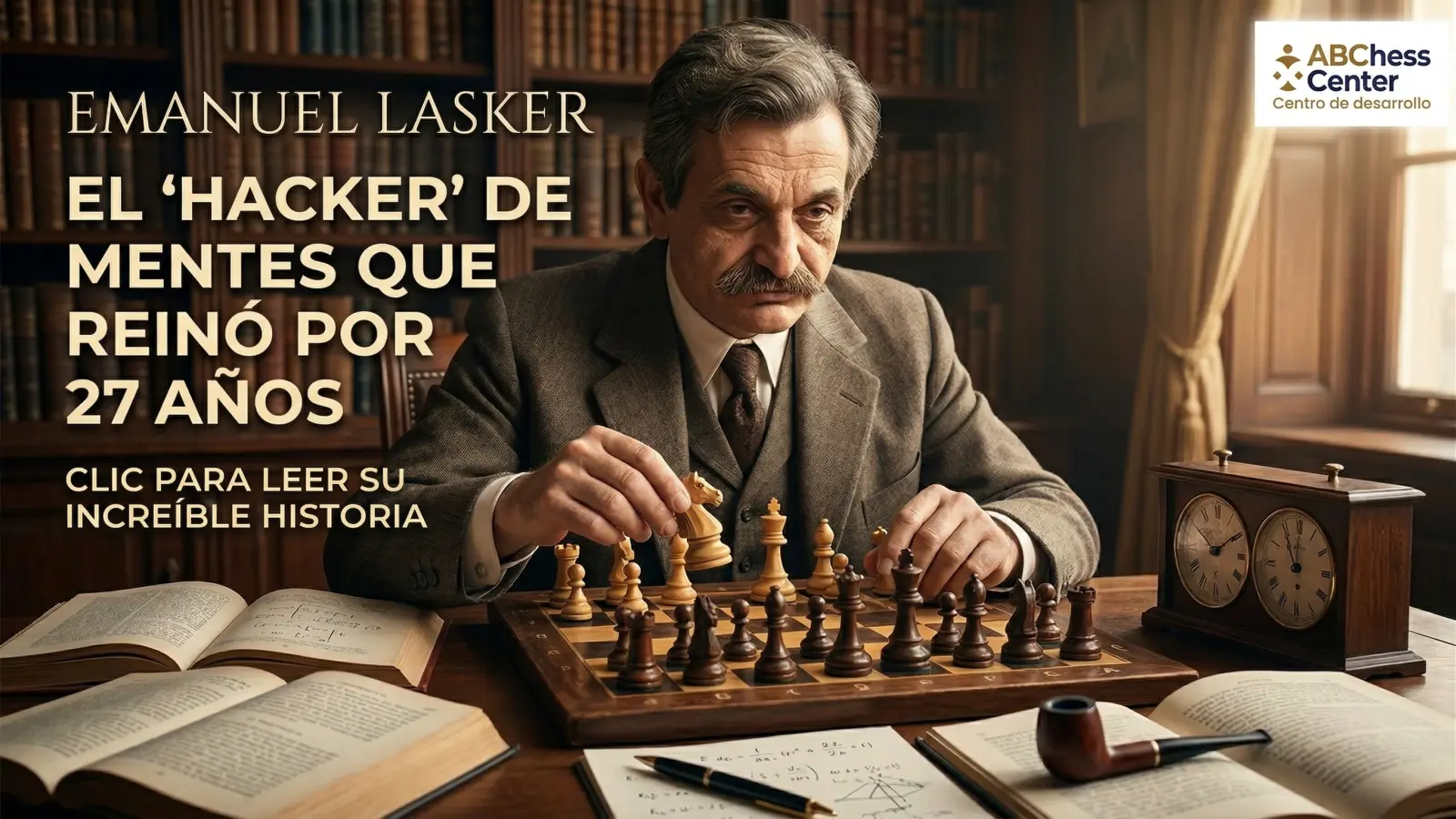 Emanuel Lasker: El Hacker de la Mente que Reinó por 27 Años